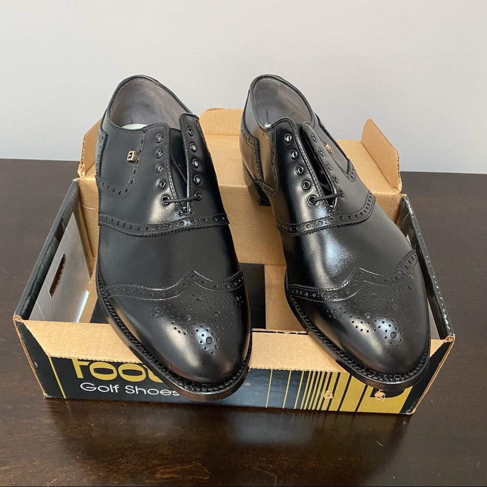 Vintage Foot-Joy Wing Tip Golf Shoes